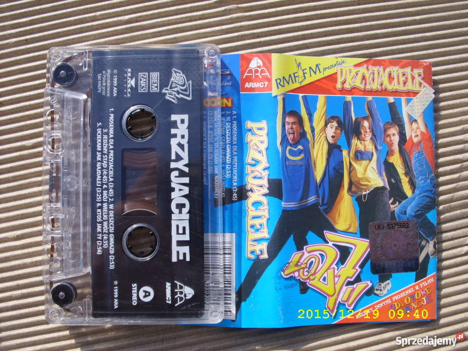 ROCK kaseta PRZYJACIELEPIOSENKA Wołów