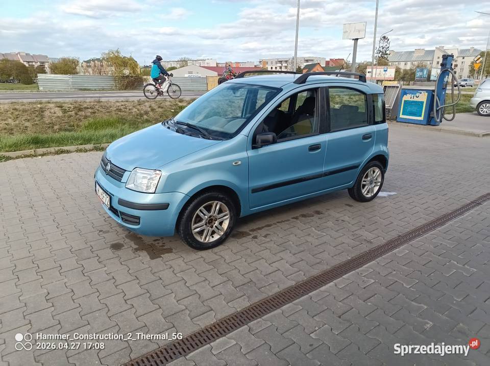 Fiat panda 2 2005r 12 Ben wspomaganie klimatrnik radio Panda Włodawa