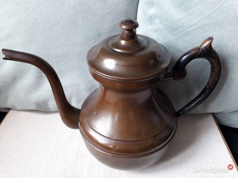 Zabytkowy metalowy dzban sprzedam