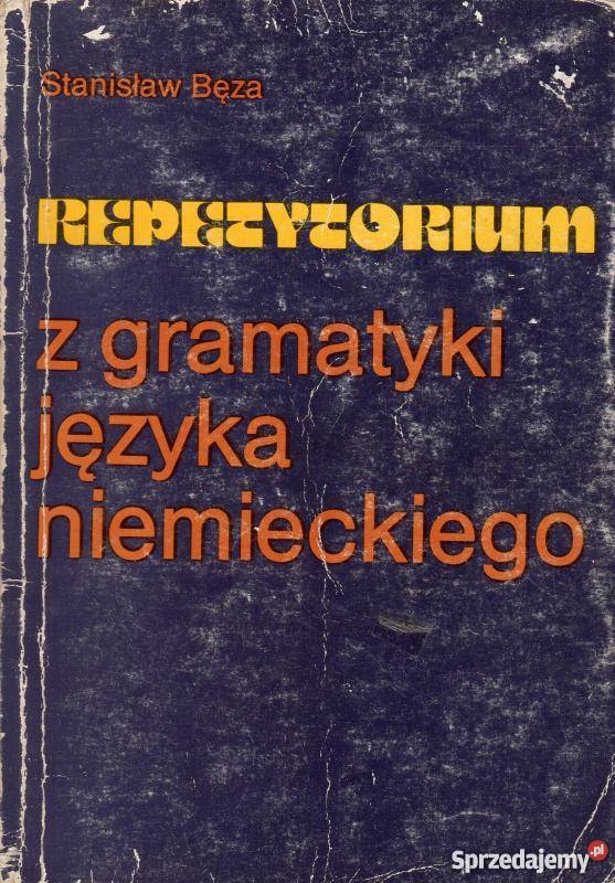 REPETYTORIUM Z GRAMATYKI JĘZYKA NIEMIECKIEGO Elbląg