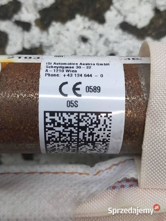 KURTYNA PRAWA 657880742E Skoda Scala I 2019