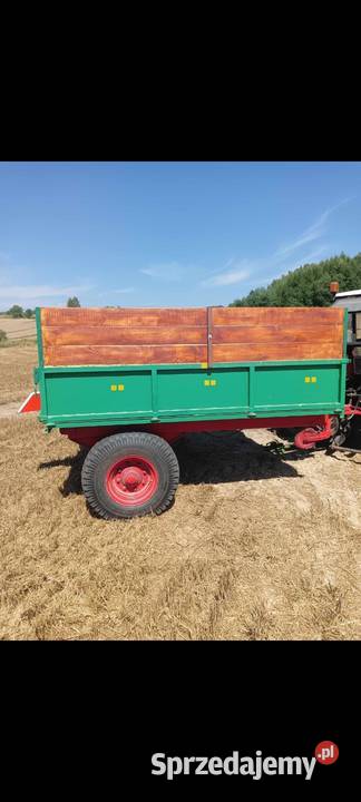 Przyczepa z kiprem na dwa siłowniki Pilica