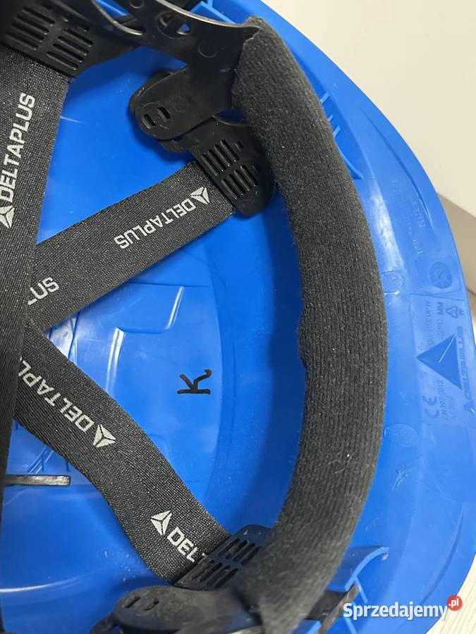 Kask budowlany niebieski deltaplus regulacja Zabrze