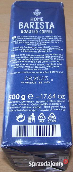 Kawa ziarnista i mielona 500g Szczecin sprzedam