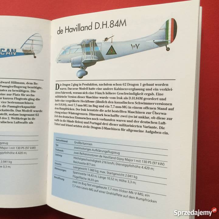 1189 Dwupłatowce i Hydroplany