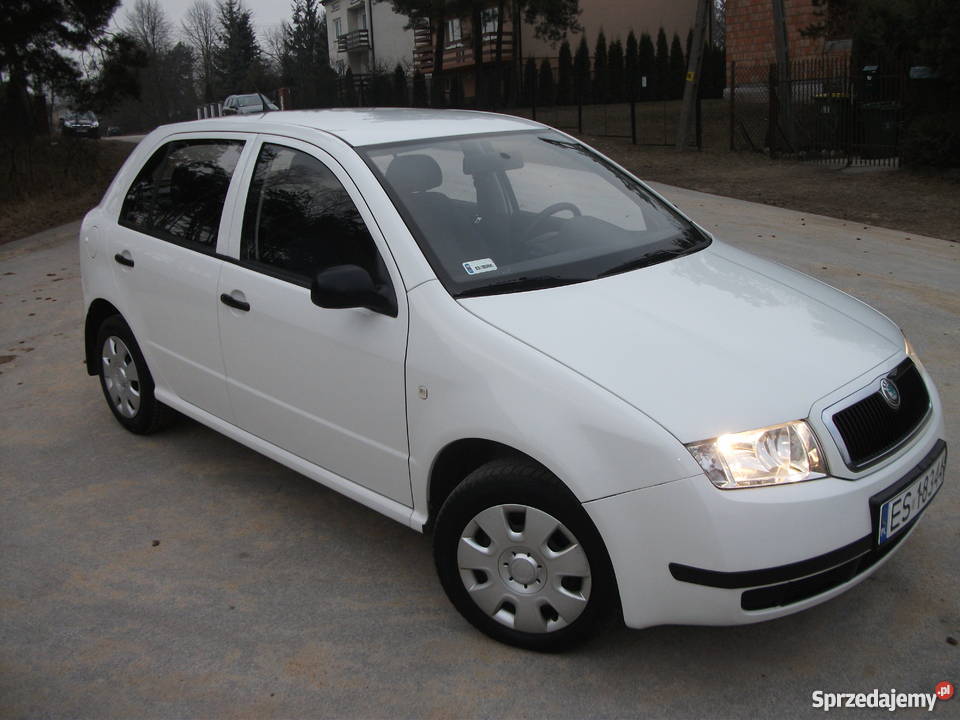 Piękna Biała Skoda 55KM Skierniewice