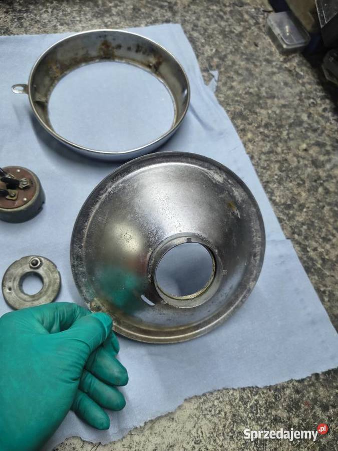 Ramka odblaśnik mocowanie żarówki jawa 125 175 Motoryzacja Rzeszów sprzedam