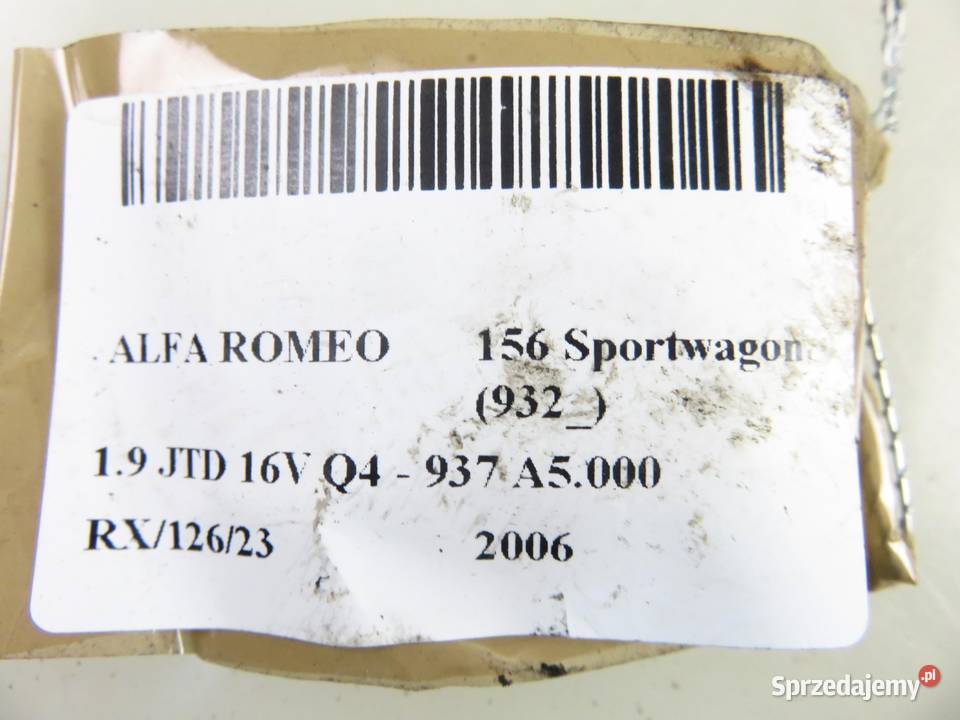 STEROWNIK ALFA ROMEO 156 19 JTD 55195918