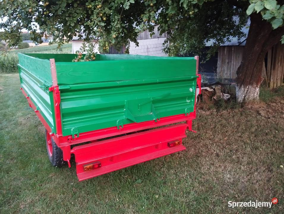 Przyczepa wywrotka nieuszkodzony Wolbrom