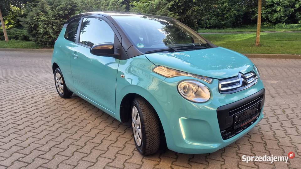 Citroen C1 Klima Czarny Dach 1 Właściciel Silnik manualna Elbląg