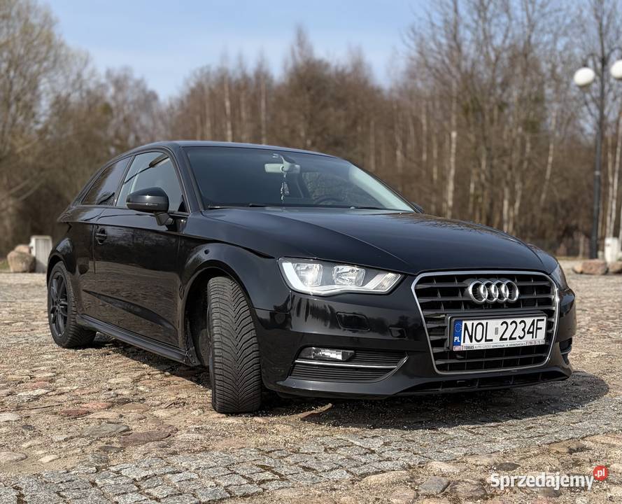 Audi A3 8v 16 TDI 2015 Czarny A3 Olsztynek