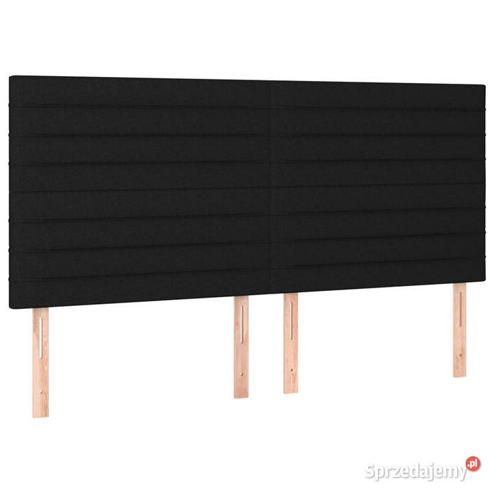 Zagłówek do łóżka z LED czarny 180x5x118128 Warszawa