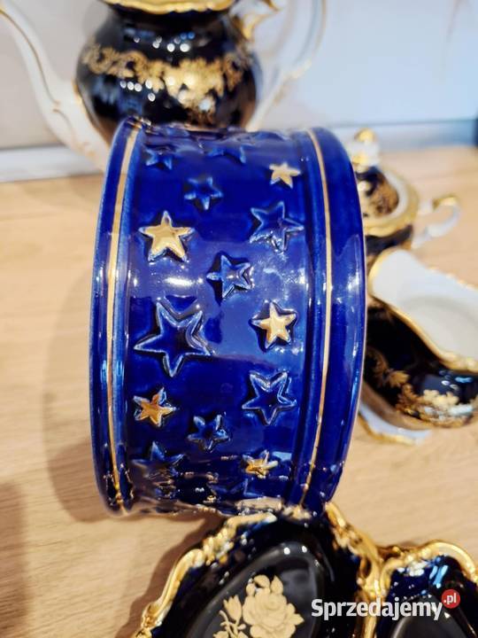 Bomboniera kobaltowa gwiazdki Świeta Braniewo