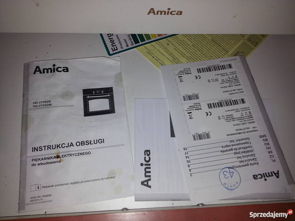 Piekarnik w zabudowie AMICA retro Warszawa