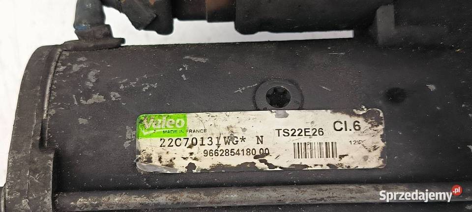 ROZRUSZNIK CITROEN C3 966285180 16 HDI Lipno