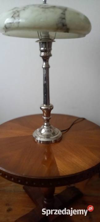 Kolumnowa lampa z chromowanego mosiądzu duży Skierniewice