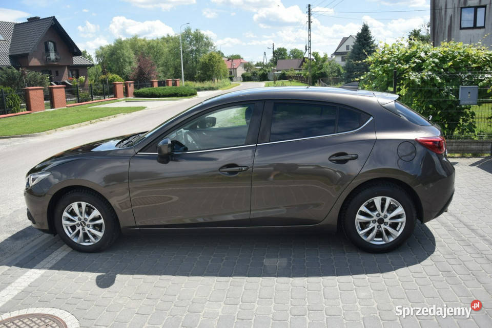Mazda 3 20B 165 Navi KameraHead up Brązowy Majdan Sieniawski