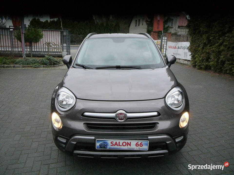 Fiat 500x 14t Skóra Stan Idealny 100bezwypadkowy przyciemniane szyby Częstochowa