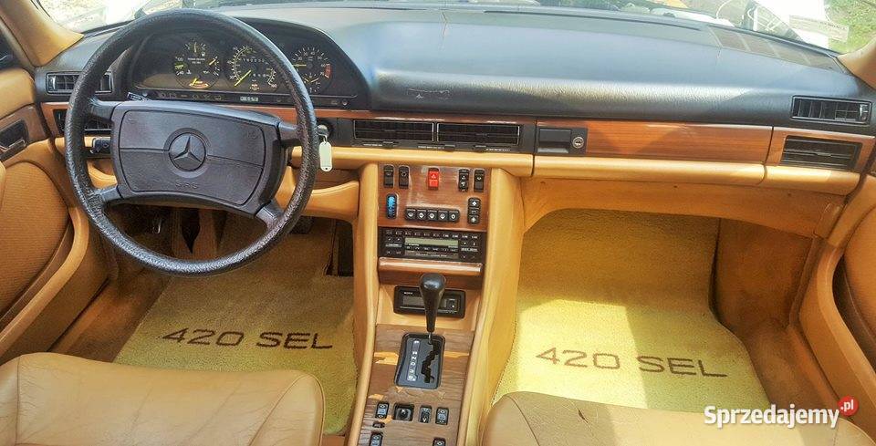 Mercedes W126 420SEL z Kalifornii 4200cm3 Sierakowice