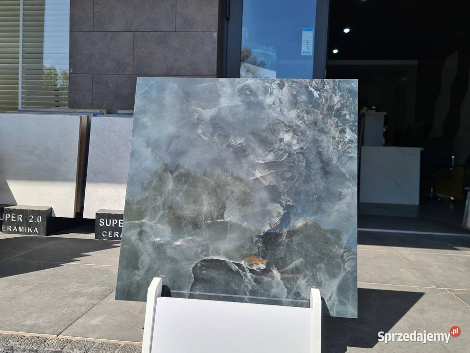 PŁYTKA gres AQUAMARINE BLACK POLER 598X598 GAT 2 łódzkie Opoczno sprzedam