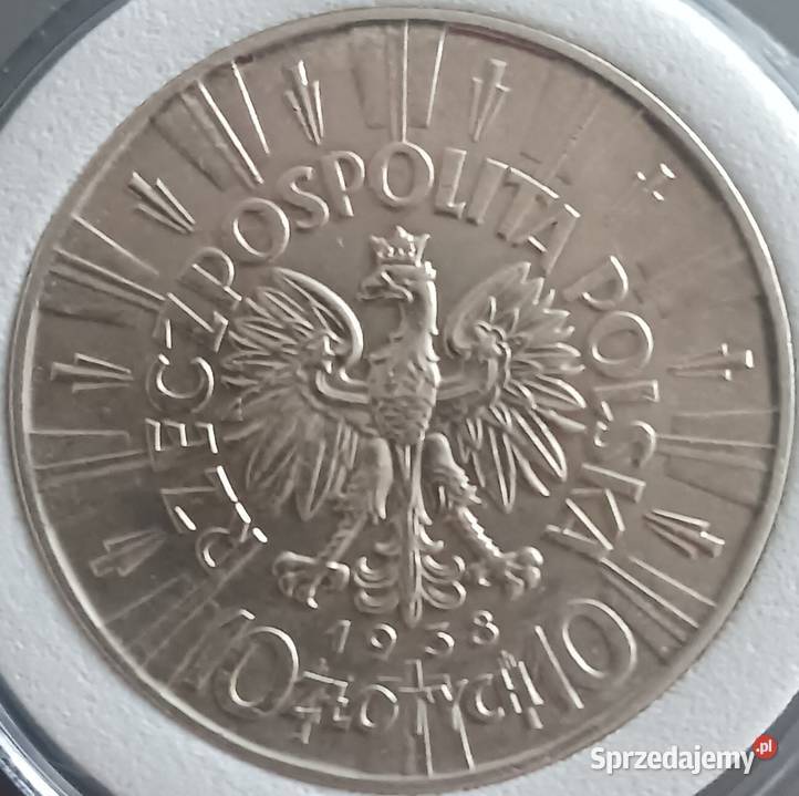10 J Piłsudski 1938 r 2 Piękne i oryginalne Konin