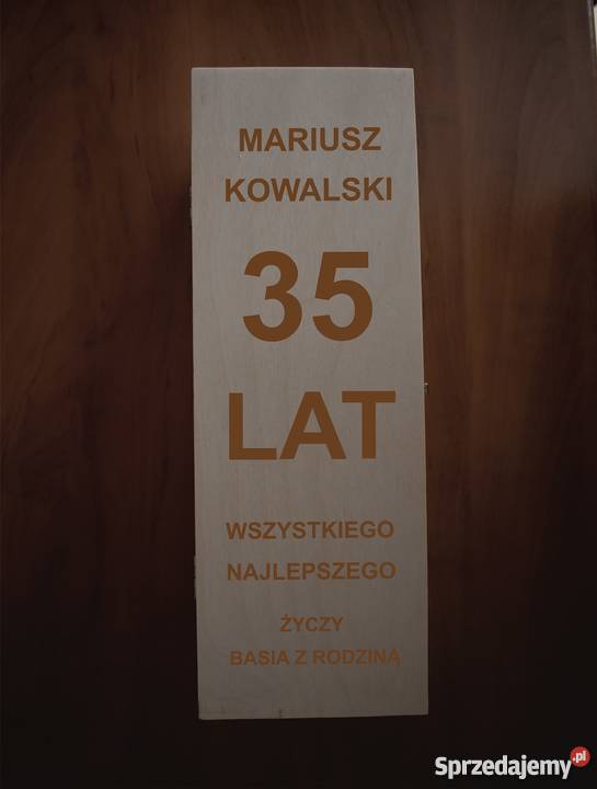 Skrzynka Na Wino Z Grawerem Sw01 Warszawa Sprzedajemypl