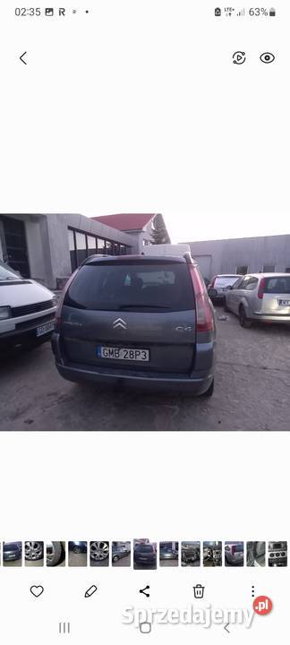 Citroen c4 grand picasso 2008 16 hdi 7 osobowy