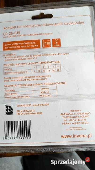 Zawory grzejnikowe kątowe termostatyczny osiowy Warszawa