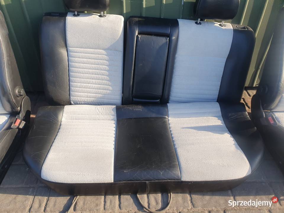 Fotele alcantara wnętrze opel astra g 3d Żulice