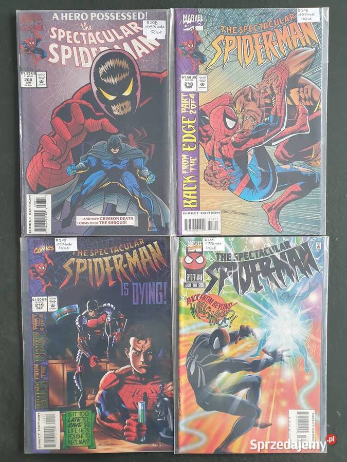 Spectacular SpiderMan 21 komiksów pomorskie Gdynia