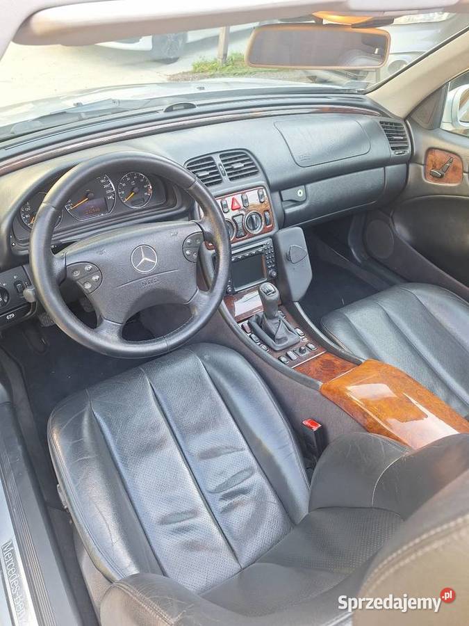Mercedes CLK w208 cabrio sprowadzony śląskie Bielsko-Biała