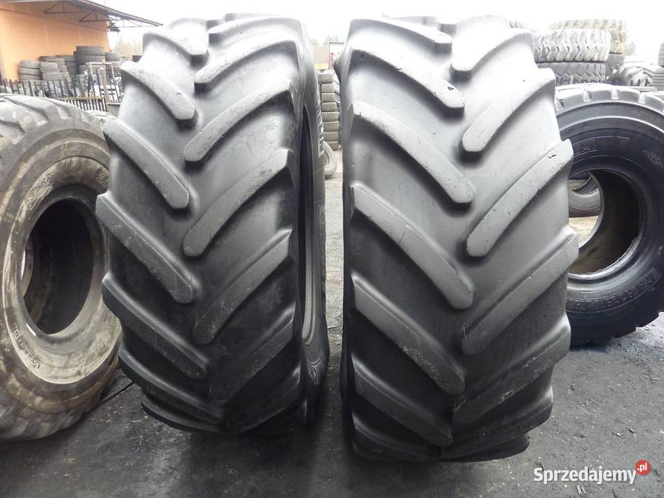 2 x Opona używana rolnicza 65065R42 MICHELIN Zaścianki