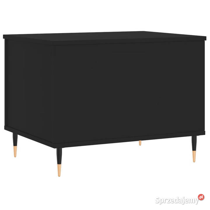 Stolik kawowy czarny 60x445x45 materiał mazowieckie Warszawa