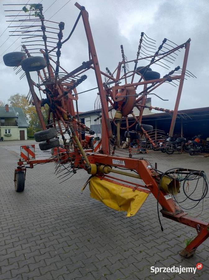 Zgrabiarka fella ts 780 hydro nieuszkodzony Zgrabiarki i przetrząsacze Przasnysz