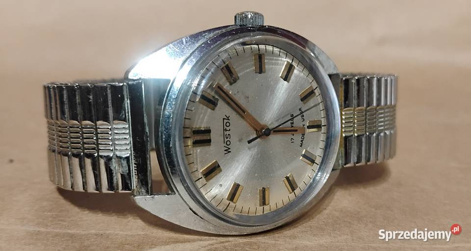 Zegarek Męski Wostok 17 JEWELS 2409 srebna
