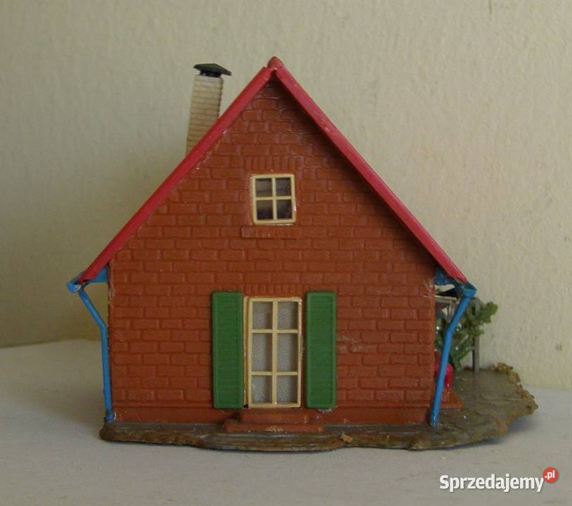 Domek na makietę 37 kolejka skala TT Łódź sprzedam