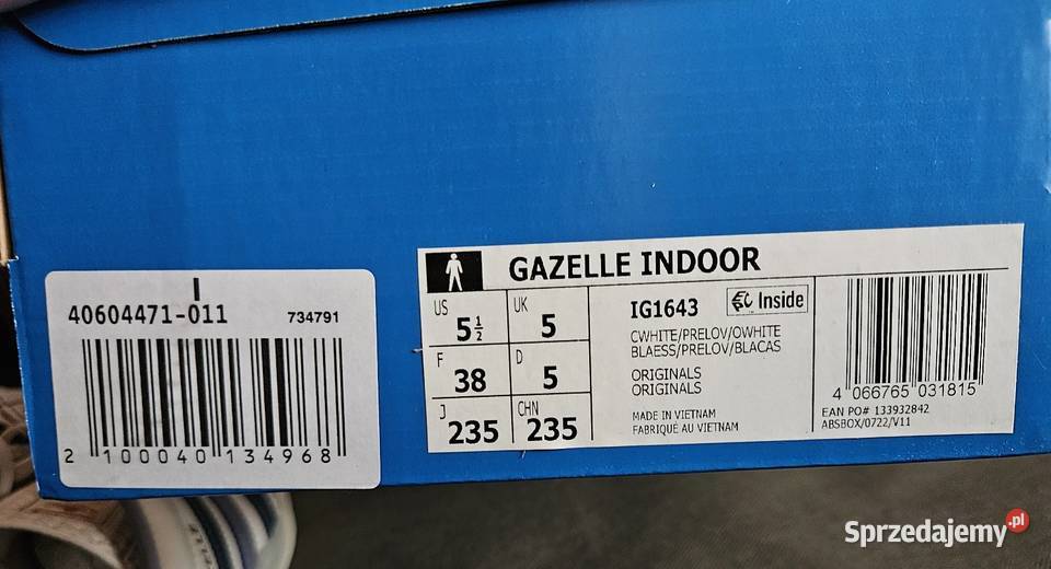 Adidas Gazelle Indoor buty sportowe sneakers Obuwie sportowe Kowal