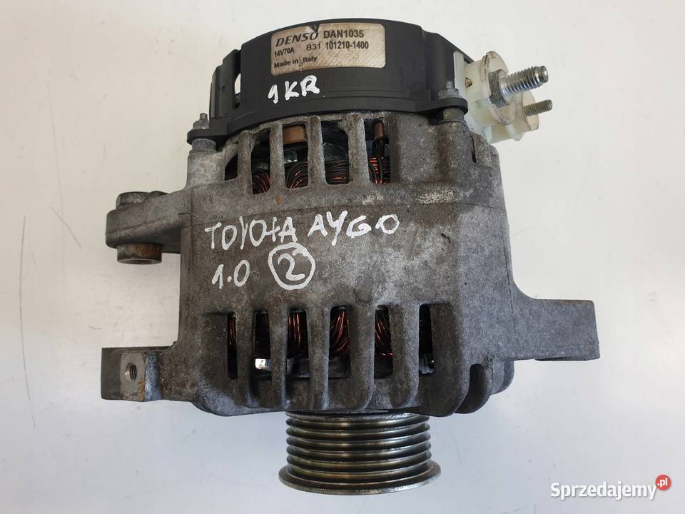 ALTERNATOR Toyota Aygo 10 B 1012101400 Chełm sprzedam