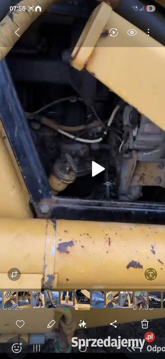 Caterpillar 428 dolnośląskie Oława