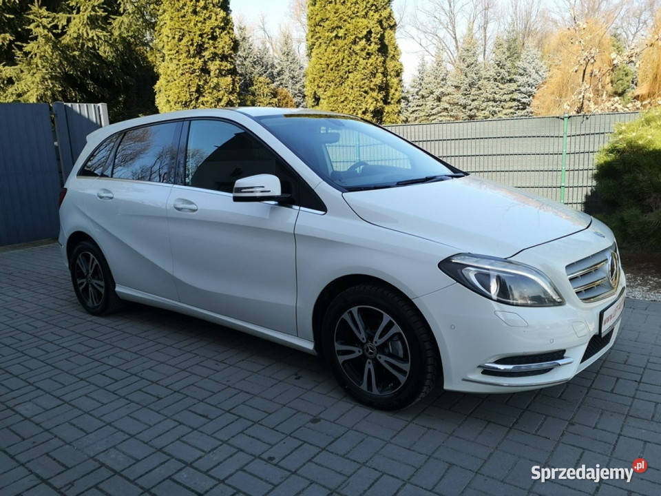 Mercedes B 180 18 CDI 109 Klimatr Navi Isofix biały Strzegom