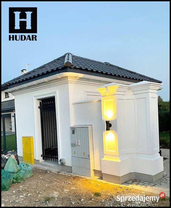 Słupy betonowe dworkowe słupki pałacowe