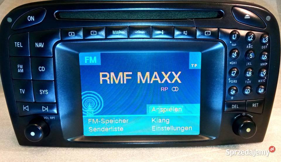 MERCEDES R230 SL COMAND RADIO NAWIGACJA EUROPA Konin