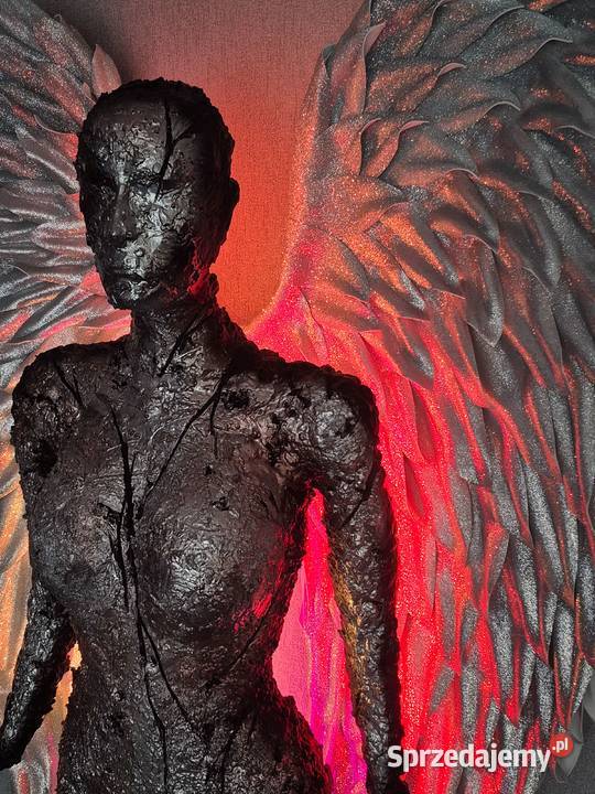 rzeźba lampa sztuka użytkowa anioł Kinkiety sprzedam