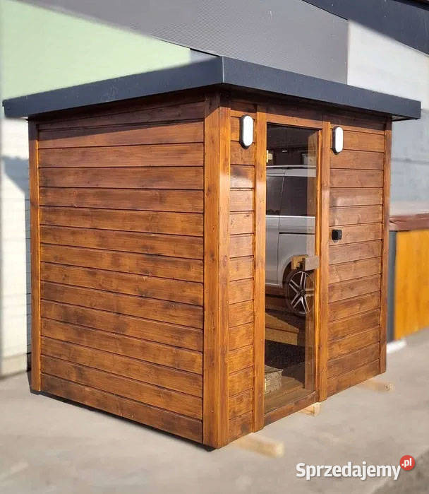 SAUNA OGRODOWA CUBE 220 x 220 LUXModernHaus dolnośląskie