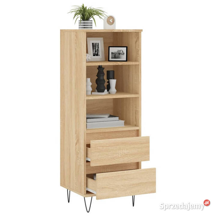 Wysoka szafka dąb sonoma 40x36x110 cmmateriał Warszawa sprzedam
