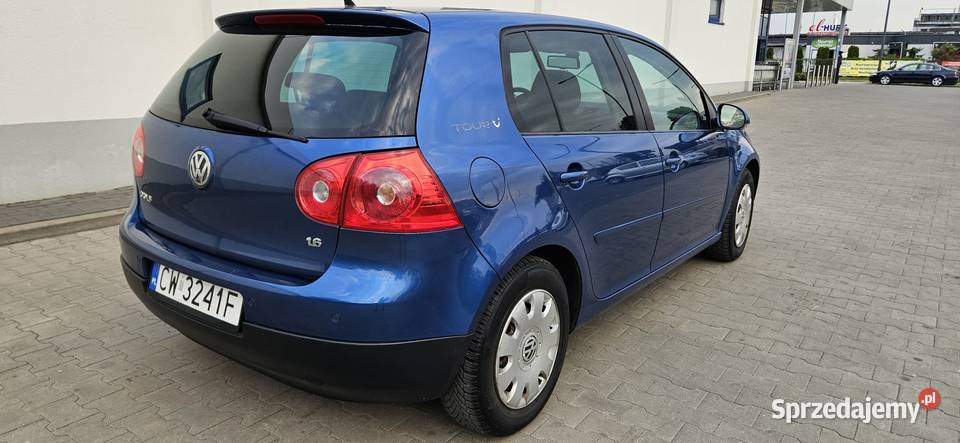 VW Golft 5 Tour Editione 2007r 16 MPIGAZ sekw benzyna+LPG warmińsko-mazurskie Elbląg