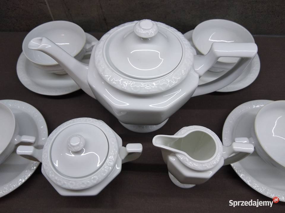 Rosenthal Biała Maria serwis herbata współczesny Porcelana i szkło Kalisz sprzedam