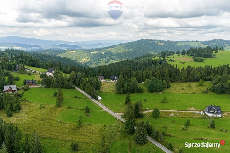 Panorama Tatr z pozwoleniem na budowę Rzepiska sprzedam