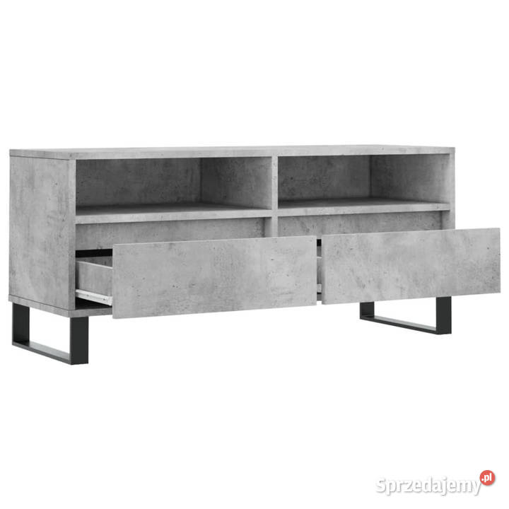 Szafka pod TV szarość betonu 100x345x445 Warszawa
