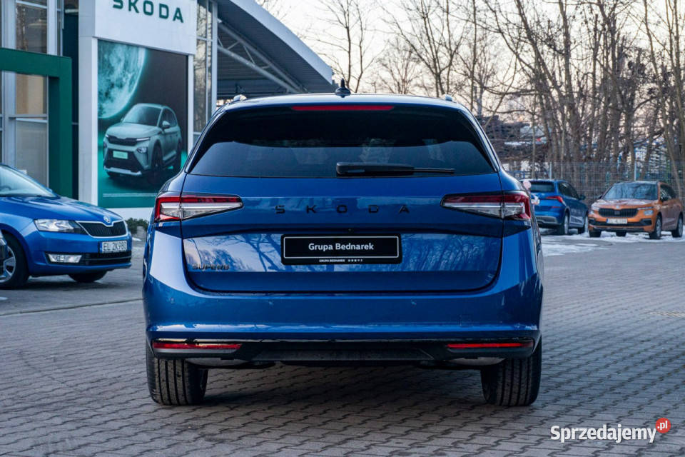 koda Superb Combi Sportline 20 TSI 204 DSG IV 5km Superb Motoryzacja łódzkie
